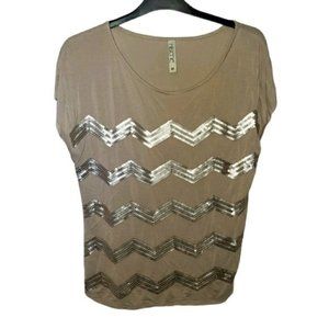 Kische Sequin Blouse Size Medium